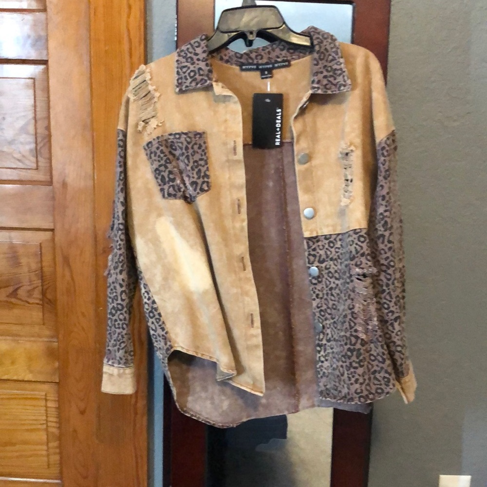 Brown Shacket - image 1